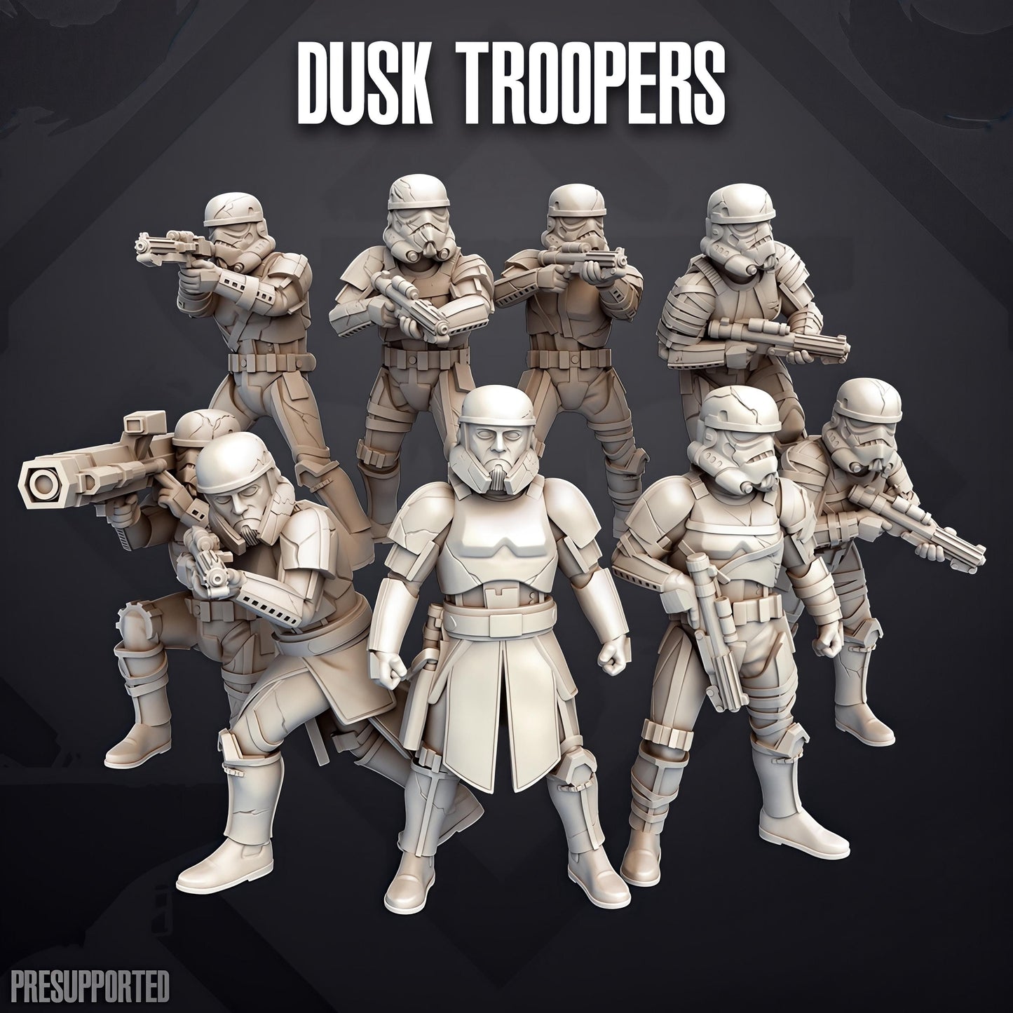 Dusk Troopers 9x by Skullforge