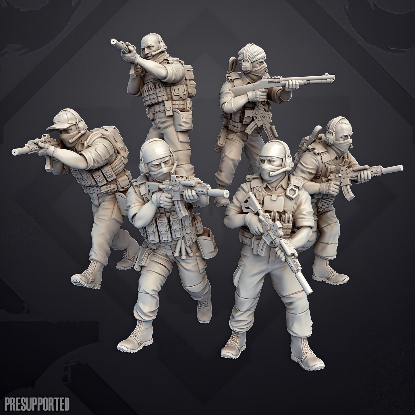 Gray Cell Mercenaries by Skullforge