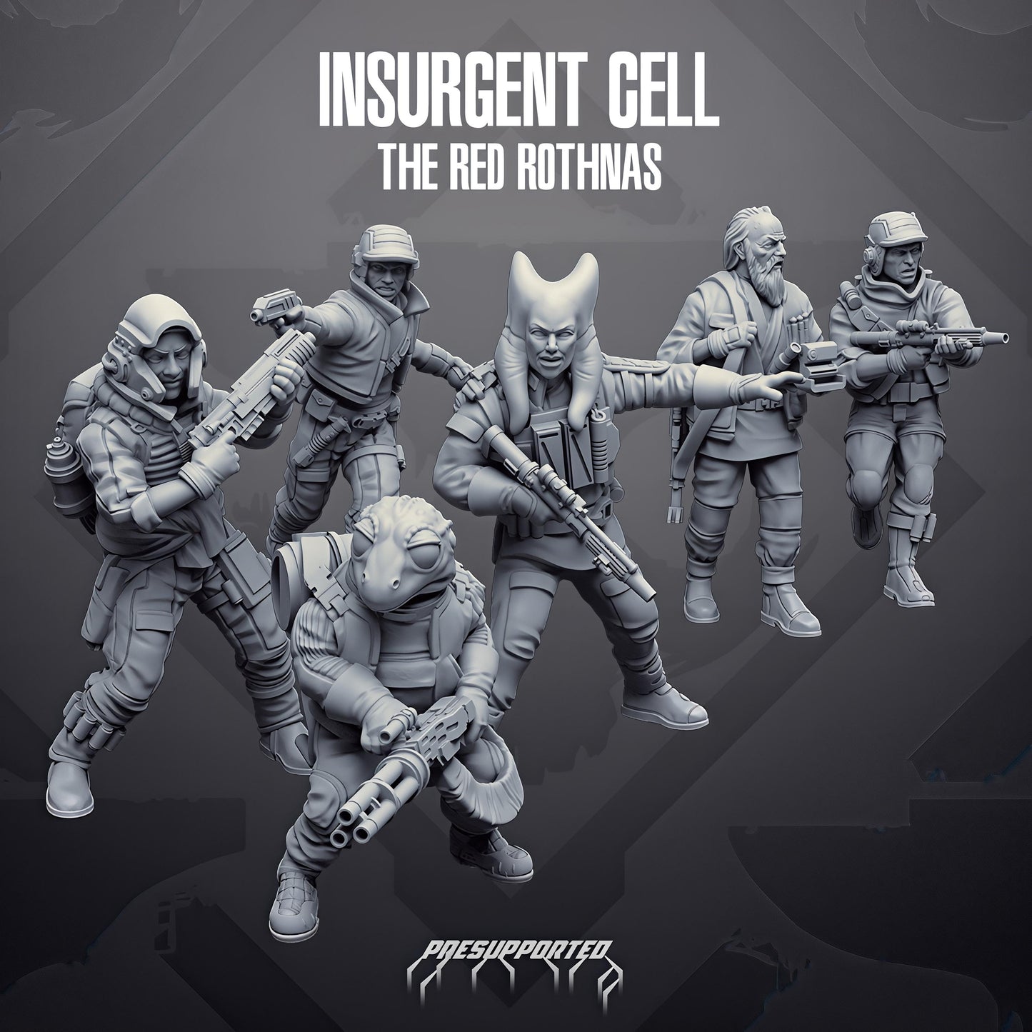 Insurgent Cell Red Rothnas Squad by Skullforge