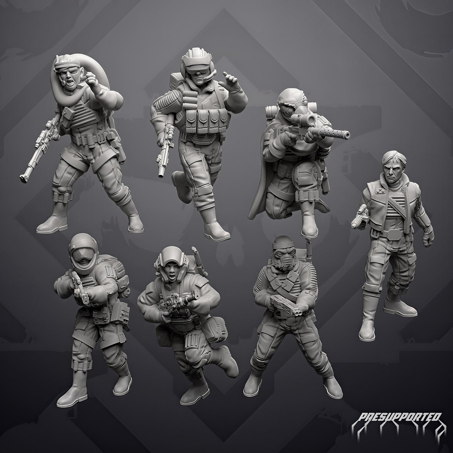 Insurgent Paratroopers by Skullforge