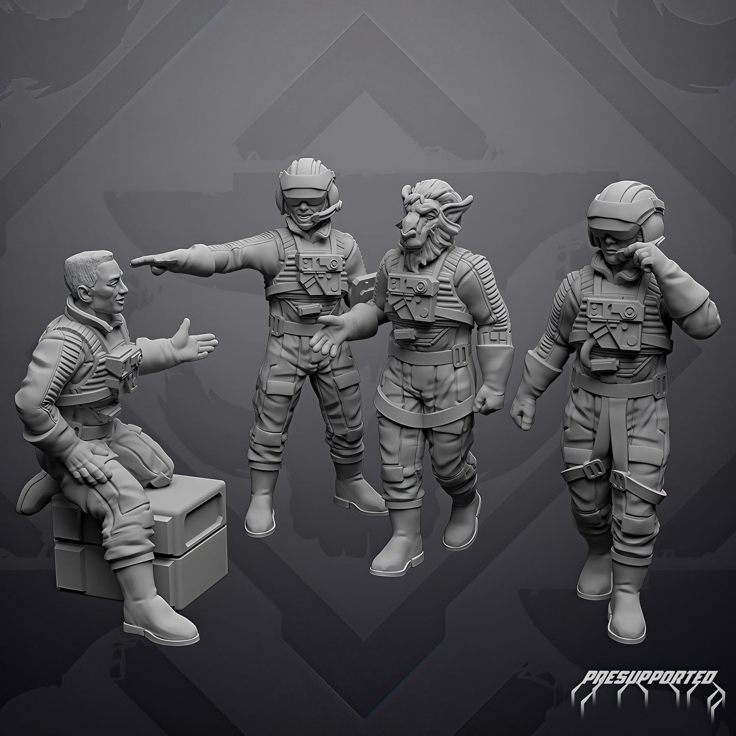 Utility Wing Pilots by Skullforge