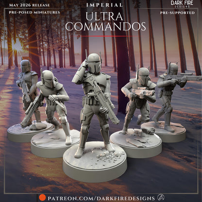 Imperial Ultra Commandos by Dark Fire Design