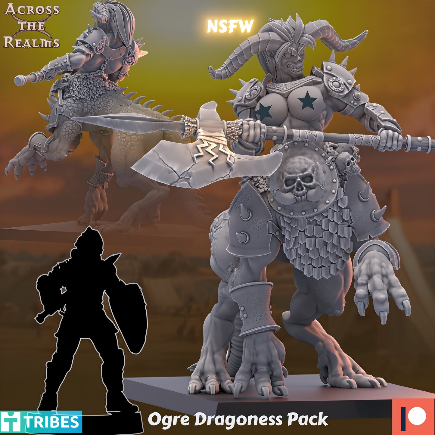 Ogre Dragoness Pack